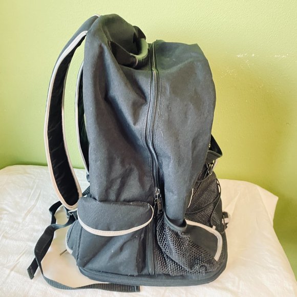 TYR | Swim Backpack Bag Gym Workout Equipment  Navy Black HUGE! main image 7